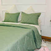 Plumón Verde Seco Funda Acolchada Lala Home