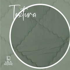 Plumón Verde Seco Funda Acolchada Lala Home