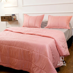 Plumón Coral Funda Acolchada Lala Home