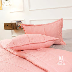 Plumón Coral Funda Acolchada Lala Home
