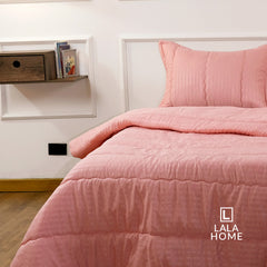 Plumón Coral Funda Acolchada Lala Home