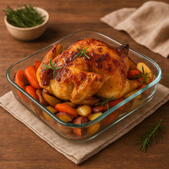 Bandeja Vidrio Rectangular 1100 ml | Lala Home Colombia