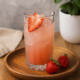 Set de 6 vasos altos 390 ml Kristalino con diseño de líneas verticales