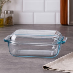 Refractaria Rectangular De Vidrio Fenix 1350 ml