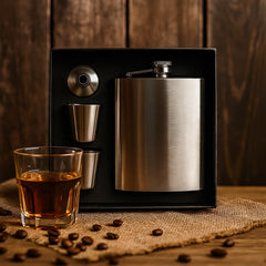 Set Wiskera + Copas Plateado