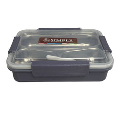 Lonchera Fiambrera con Cuchara Simple 1000ml