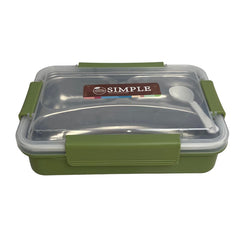 Lonchera Fiambrera con Cuchara Simple 1000ml