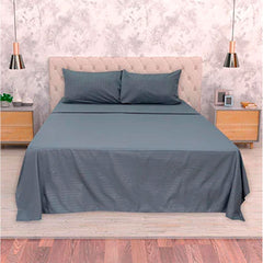 Juego de Sábana Sencilla 1.00mt Natural Hometex