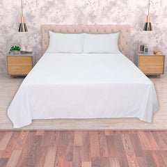 Juego de Sábana Sencilla 1.00mt Natural Hometex