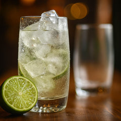 Vaso de vidrio liso 385 ml transparente Glass Ware