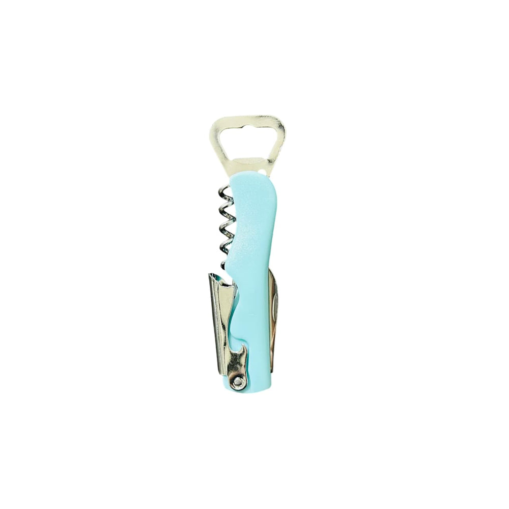 Destapador manual 3‑en‑1 abre botellas latas y sacacorchos