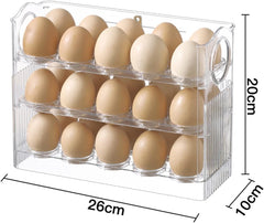 Organizador Para Huevos 3 Niveles Transparente