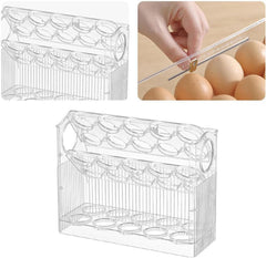 Organizador Para Huevos 3 Niveles Transparente