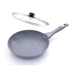 Sartén 30 cm Con Tapa De Vidrio Artezza