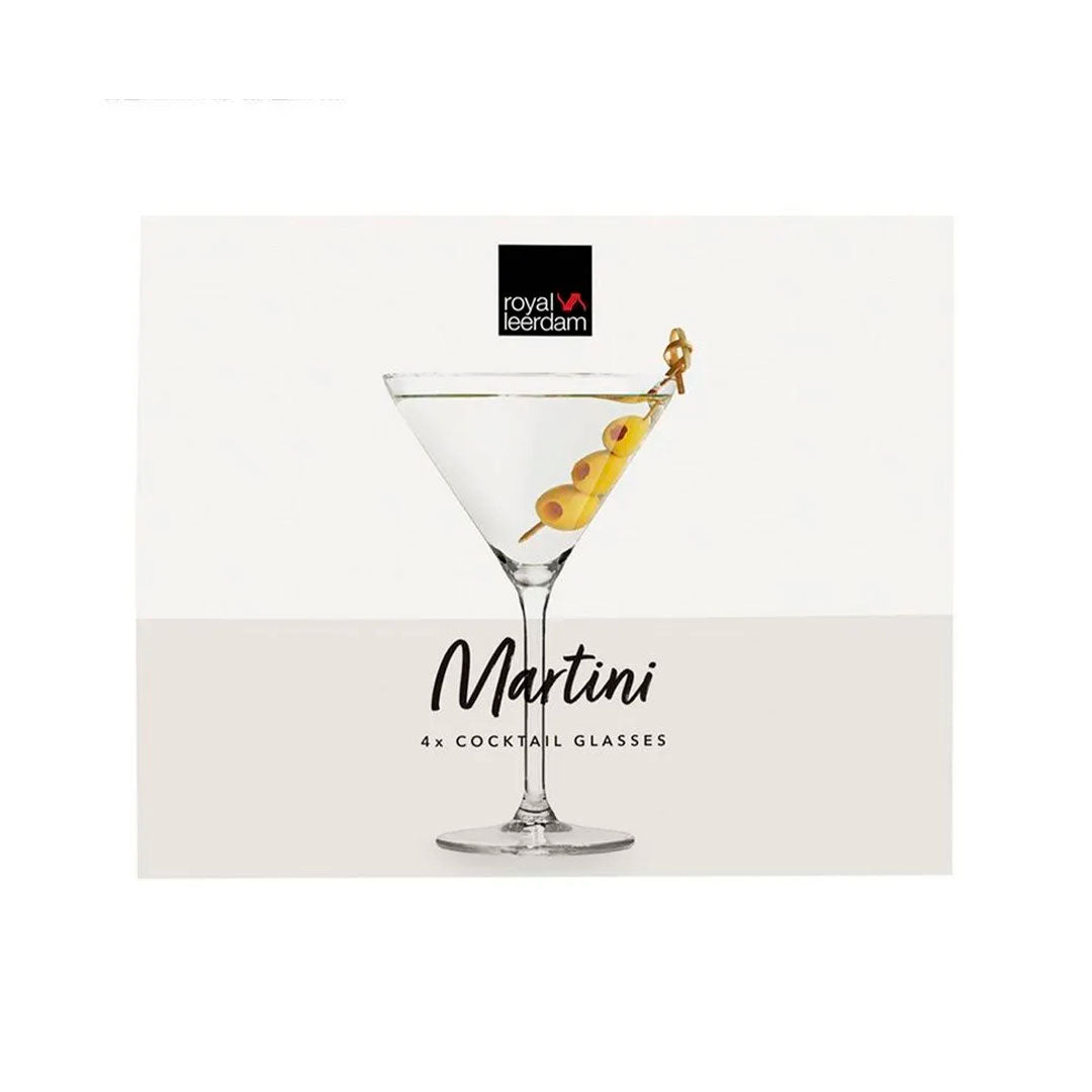 Set x4 Copa 260ml Coctelera Martini