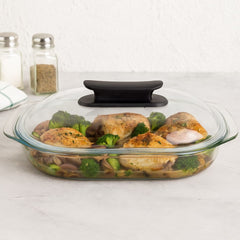 Refractaria Vidrio Fenix 3000 ml con Tapa | Lala Home Colombia