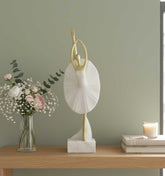 Figura Decorativa Bailarina En Posición Developpe