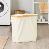 Organizador De Ropa 40x33x46cm En Tela Beige