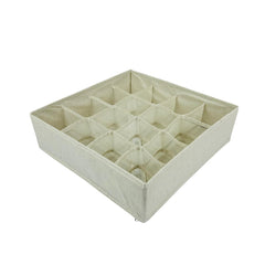 Organizador De Ropa Cuadrado x16 Compartimientos En Tela