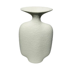 Florero Moderno De Cerámica Blanco