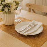 Individual Rectangular En PVC 30x45cm Diseño Geométrico