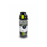 Botella deportiva Dodge color negro con botón de seguridad