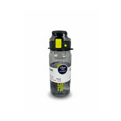 Botella deportiva Dodge color negro con botón de seguridad