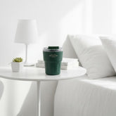 Termo verde de acero inoxidable SITARAYURI 290 ml con tapa hermética