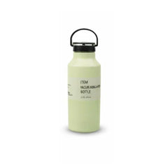 Botella termo verde lima para bebidas calientes o frías