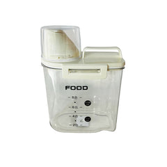 Recipiente Multifuncional 1L Con Tapa Dosificadora Beige