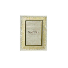 Vista frontal marco madera metálico 10×15 cm