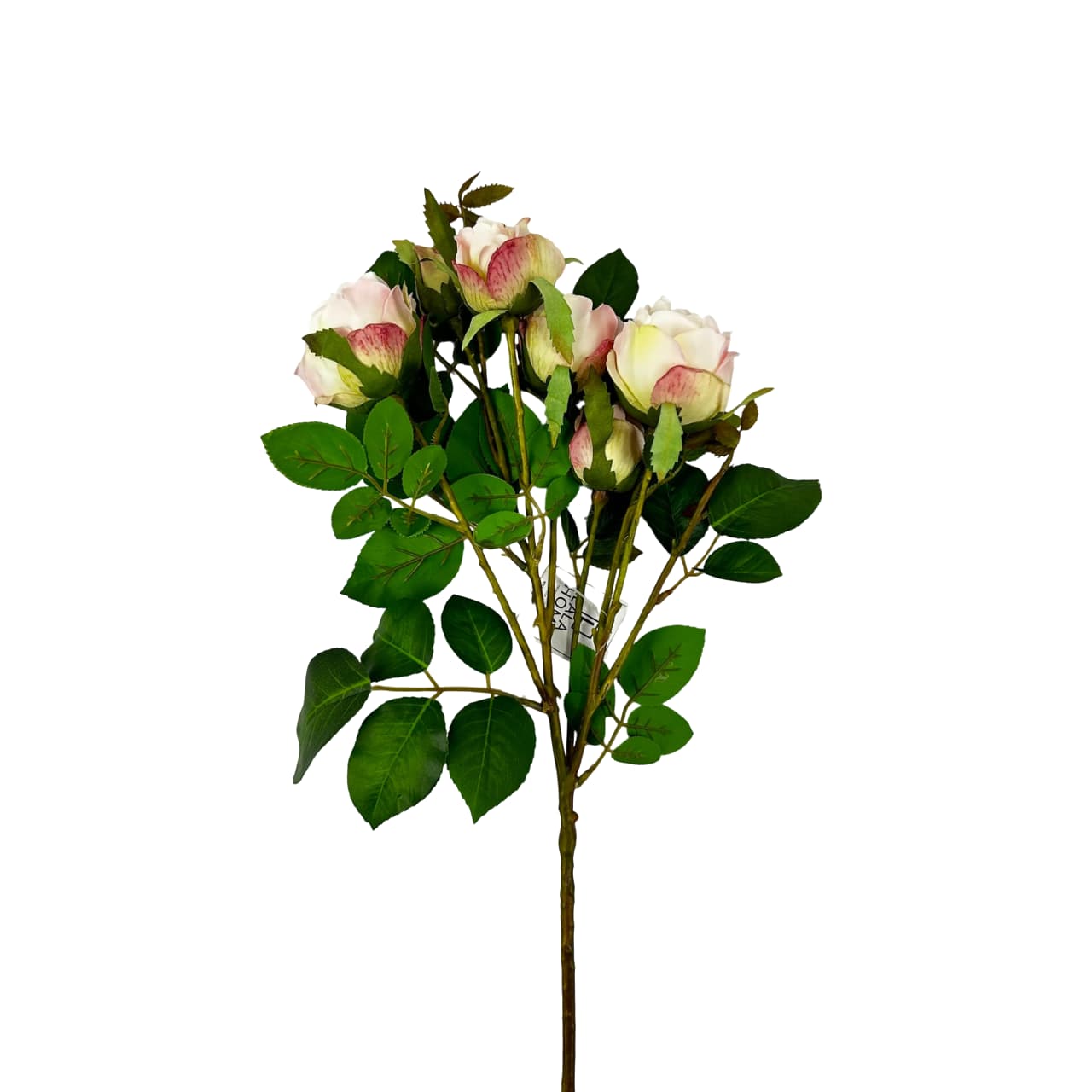 Flor artificial peonía 55 cm rosado