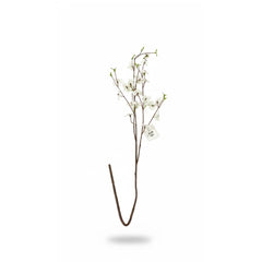 Rama decorativa con margaritas blancas 80 cm