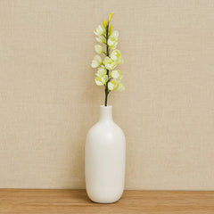 Rama decorativa Sol Naciente 89 cm flor artificial blanca