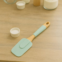Espátula verde menta para cocina y repostería