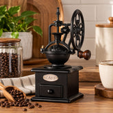 Molino De Café Manual Expresso Marrón Con Negro