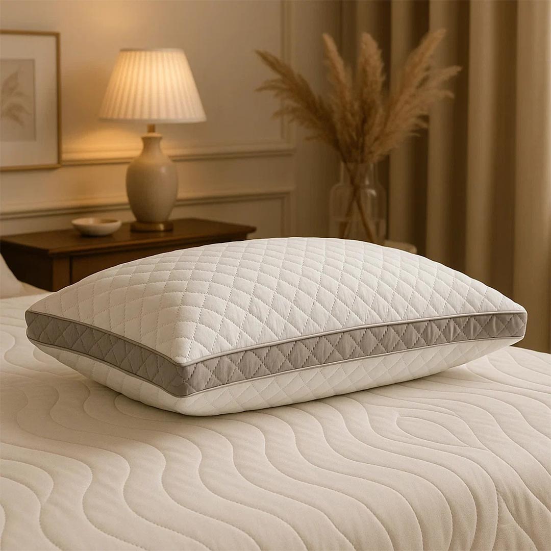 Almohada 50x70cm Con Fuelle Blanca