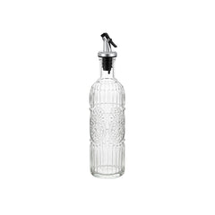 Dispensador de aceite transparente con vertedor