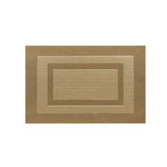 Individual para mesa en PVC con relieve tejido de 30 × 46 cm.
