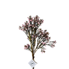 Flor seca amarilla de 55 cm para decoración