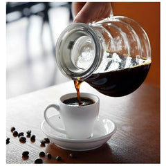 Jarra de vidrio para café filtrado 600 ml