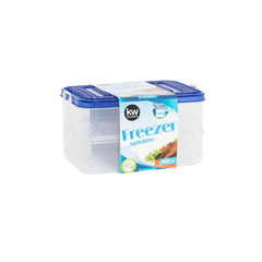 Set x2 Contenedor 2.6lts Plástico
