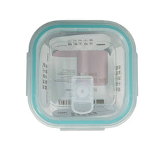 Lonchera Vidrio Rectangular 500 ml | Lala Home Colombia