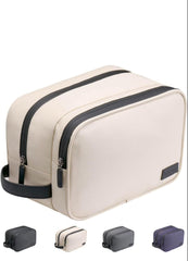 Cosmetiquera Wash Impermeable Tipo Cuero