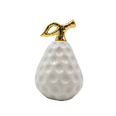 Pera Decorativa En Cerámica 11x8 cm