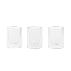Copa shot de vidrio 50 ml doble pared