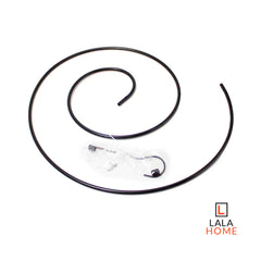 Gancho Espiral En Acero Para Sábanas Alana Hogar