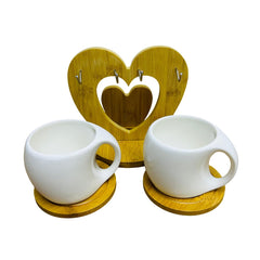 Cerámica blanca brillante del pocillo