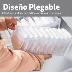 Organizador De Cajones En Tela x11 Compartimientos Fe Market