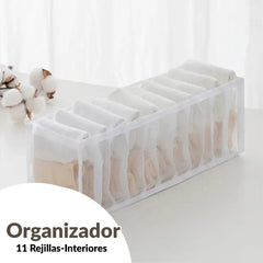 Organizador De Cajones En Tela x11 Compartimientos Fe Market